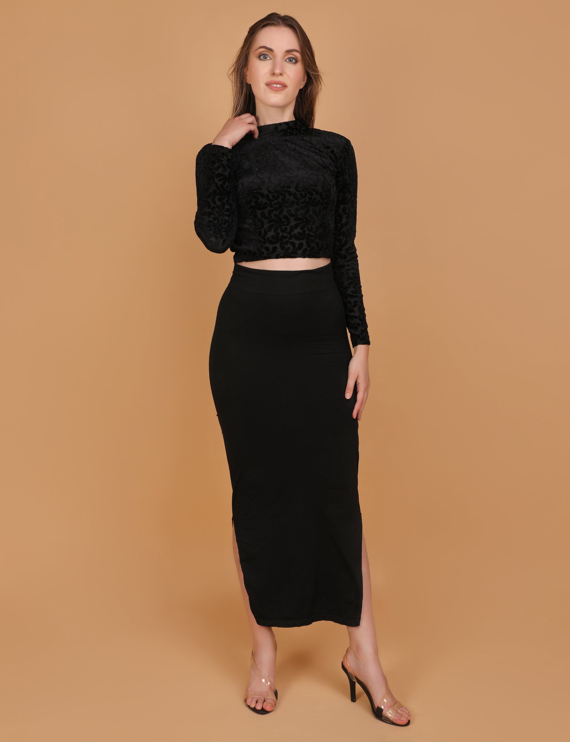 WOMEN BLACK CO-ORD SET